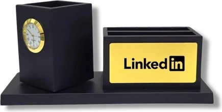 Logo Plate Desk Set