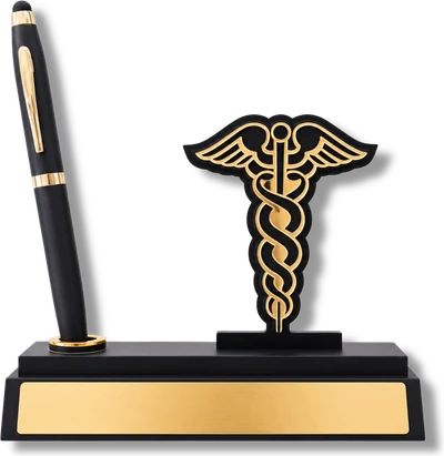 Caduceus Pen Stand