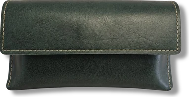 Snap-Flap Sunglass Pouch — Forest Green